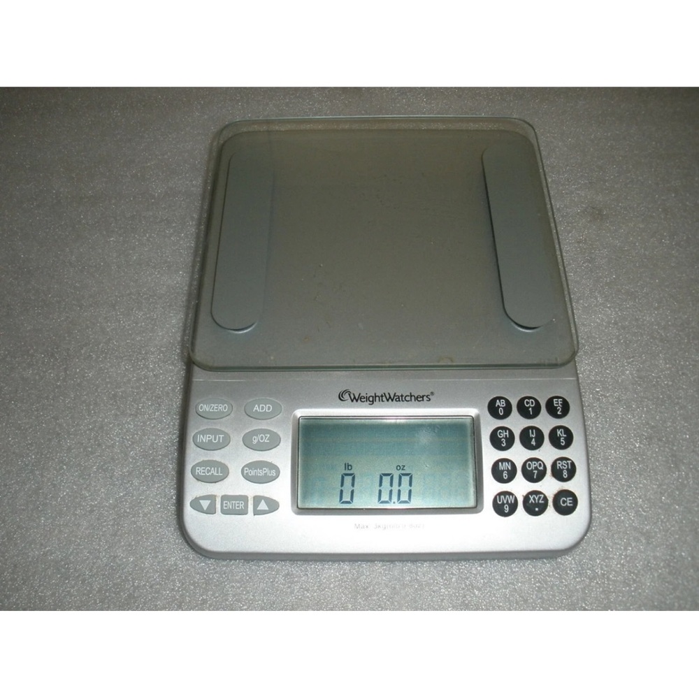 Weight Watchers Silver Digital Scale